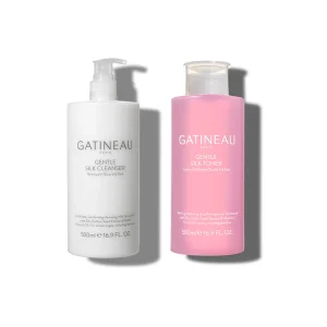 Gentle Silk Cleanser and Toner Duo 500ml